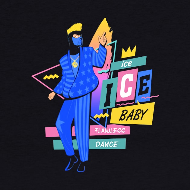 Vanilla Ice ice baby flawless dance cool by fancyjan